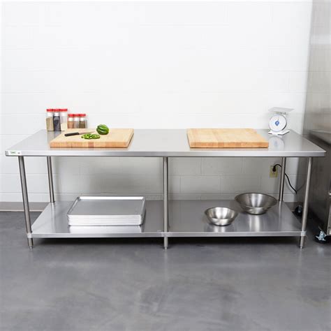 stainless steel table 36 x 96